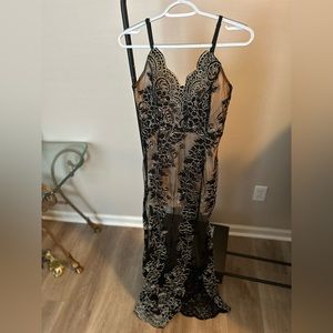 Woman Fancy Elegant Evening Dress